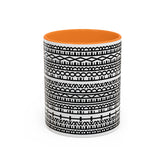 Mug - Best Friends Forever Colorful Geometric Design