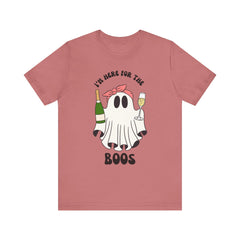 Halloween Ghost Tee - Perfect for Fall Celebrations, Cozy Gatherings, Halloween Parties, and Costume Events, Spooky Vibes, Unisex Shirt