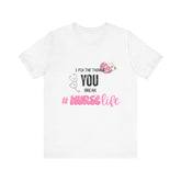 Nurse T-Shirt I Fix What You Break Stethoscope Heart