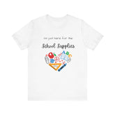 Teacher Tee - School Supplies Funny Unisex Shirt