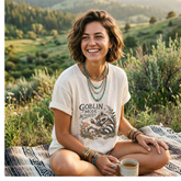 Certified Forest Gremlin T-Shirt — Cute Squirrel Nature Tee