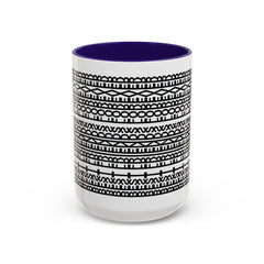 Mug - Best Friends Forever Colorful Geometric Design