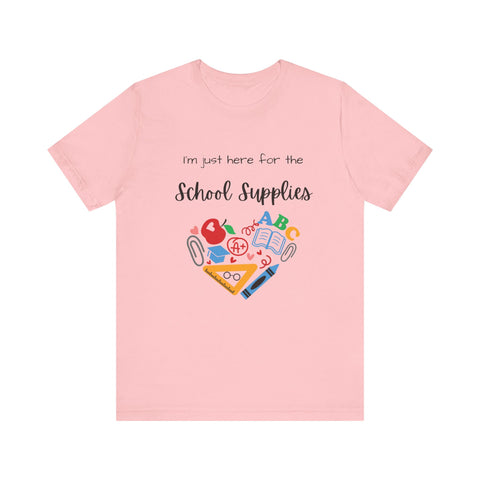 Teacher Tee - School Supplies Funny Unisex Shirt