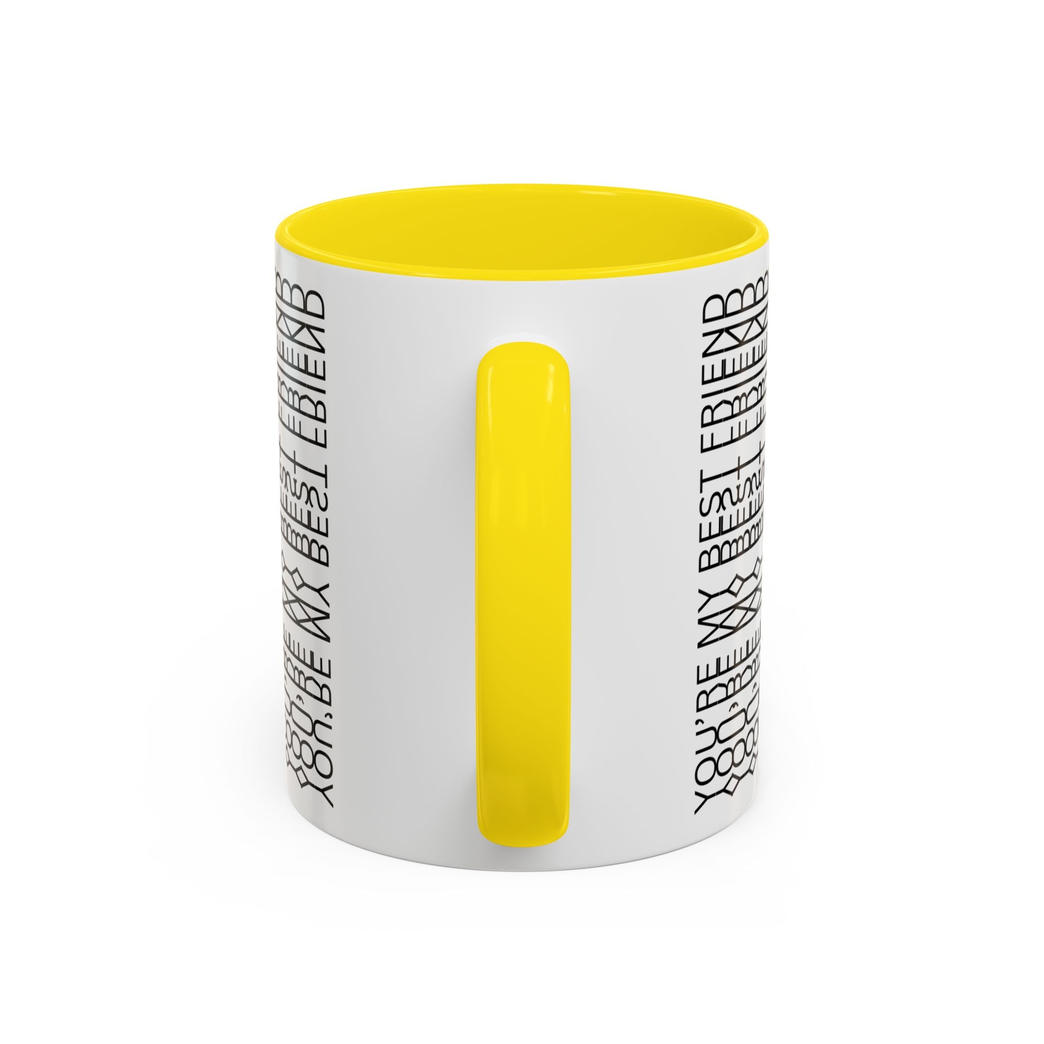 Mug - You're My Best Friend Geometric Shapes Coffee Cup