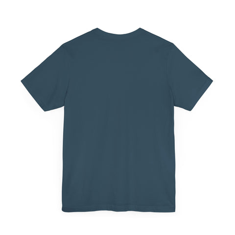 Astronaut Cat Tee - "Chasing My Ball of Yarn to Space" Unisex Jersey Short Sleeve T-Shirt