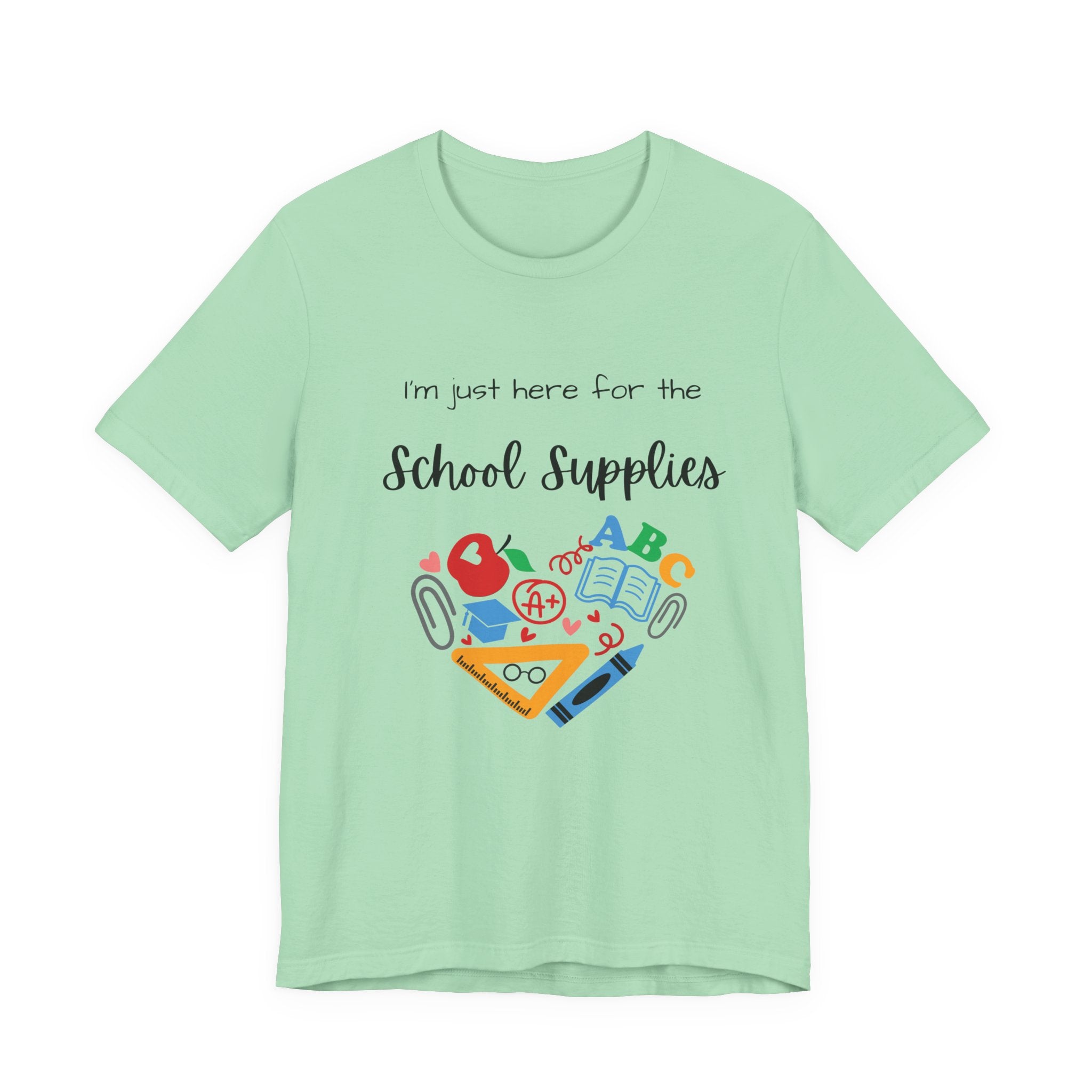 Teacher Tee - School Supplies Funny Unisex Shirt