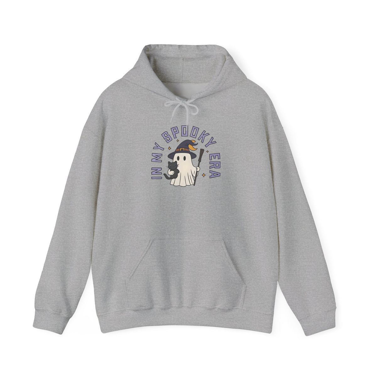 Hoodie - Cute Ghost Holding a Cat In My Spooky Era Sweatshirt