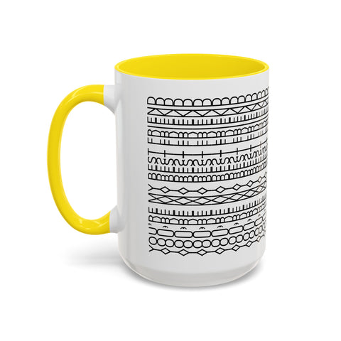 Mug - You're My Best Friend Geometric Shapes Coffee Cup