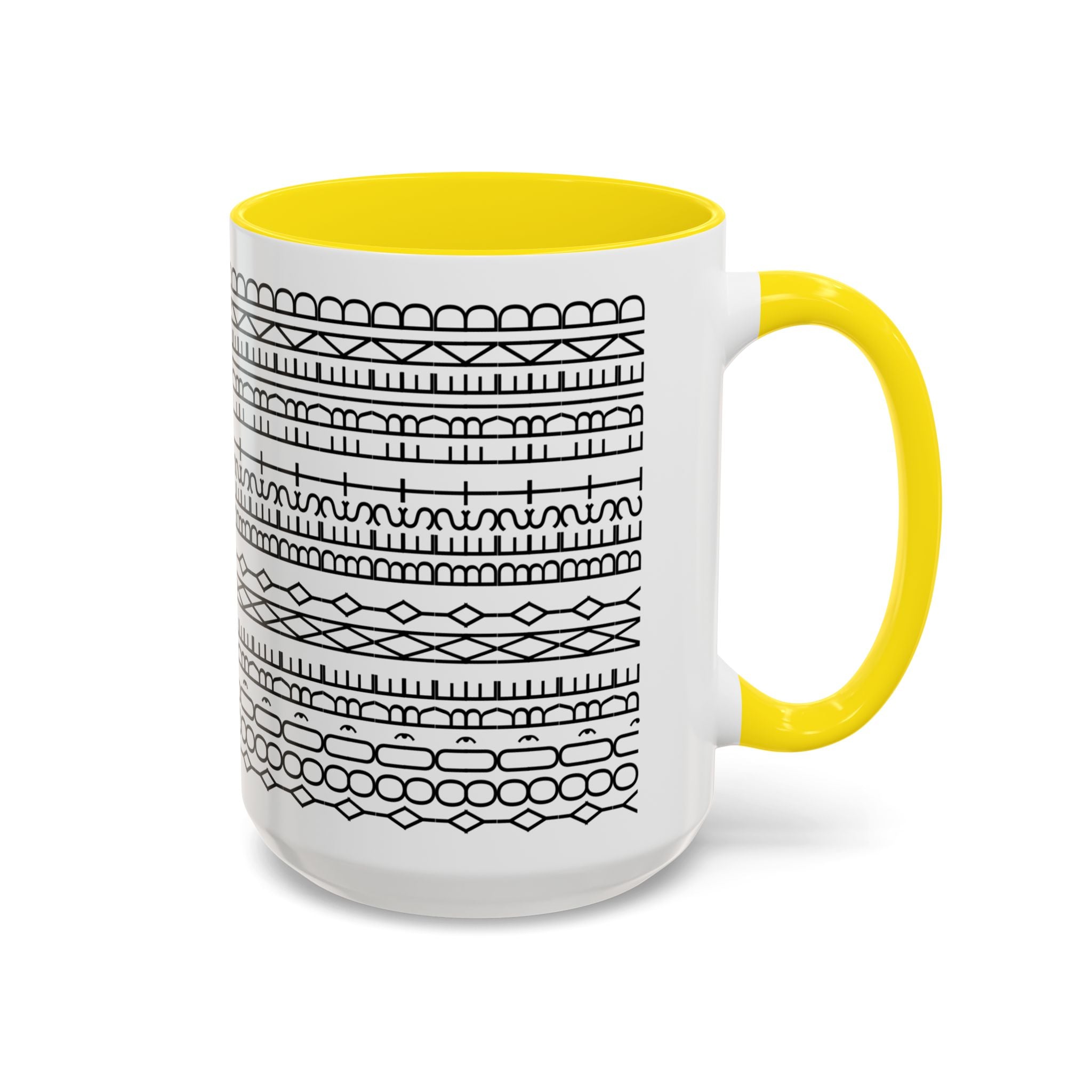 You're My Best Friend Stylish Accent Coffee Mug - Modern Design, Home Decor, Gift for Coffee Lovers, Unique Mug for Birthdays, Black and White Pattern