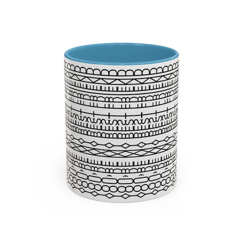 You're My Best Friend Stylish Accent Coffee Mug - Modern Design, Home Decor, Gift for Coffee Lovers, Unique Mug for Birthdays, Black and White Pattern