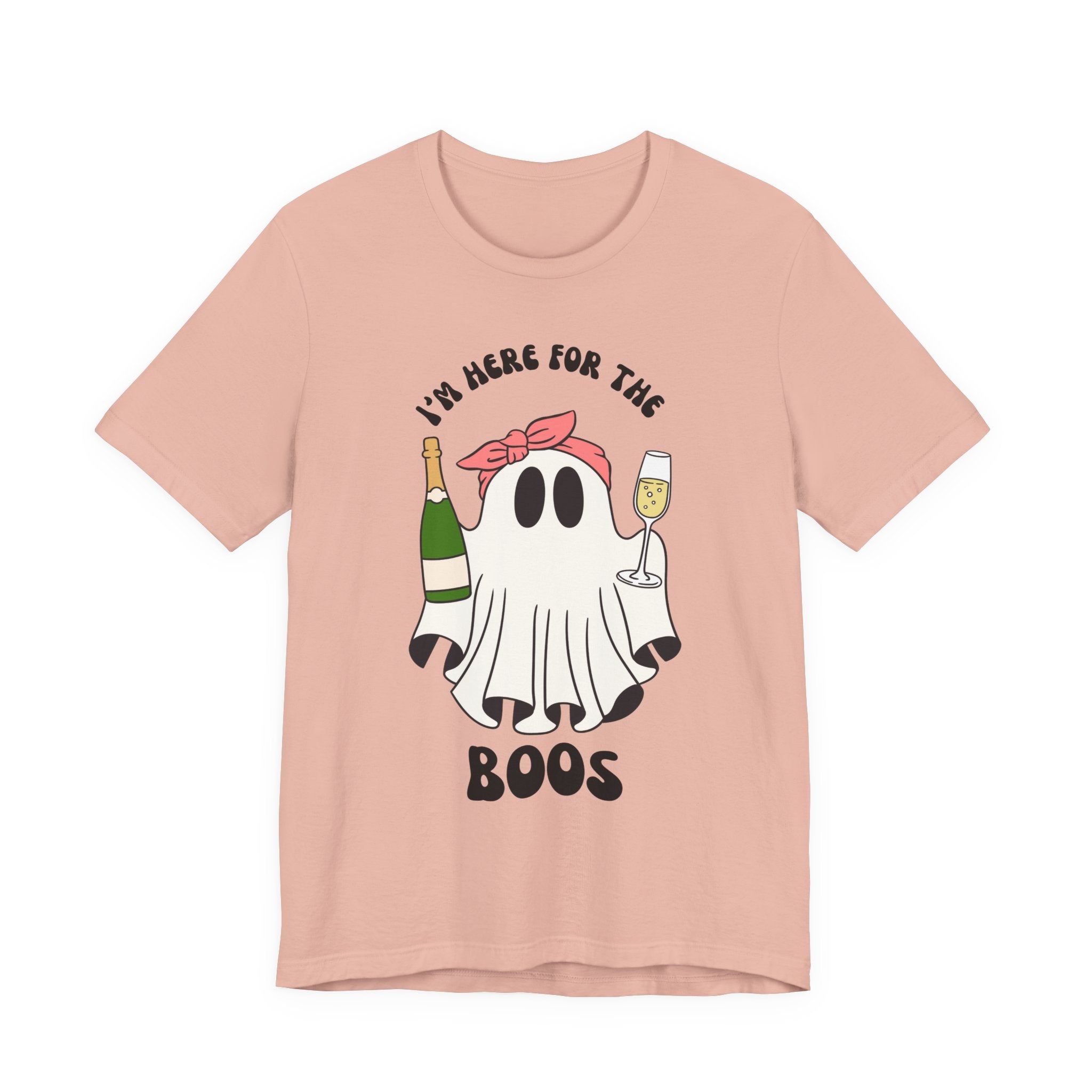 Halloween Ghost Tee - Perfect for Fall Celebrations, Cozy Gatherings, Halloween Parties, and Costume Events, Spooky Vibes, Unisex Shirt