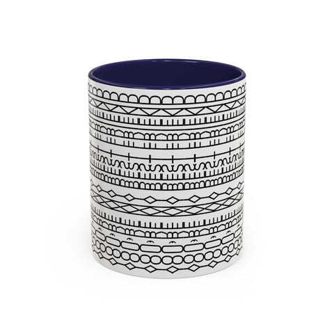 You're My Best Friend Stylish Accent Coffee Mug - Modern Design, Home Decor, Gift for Coffee Lovers, Unique Mug for Birthdays, Black and White Pattern