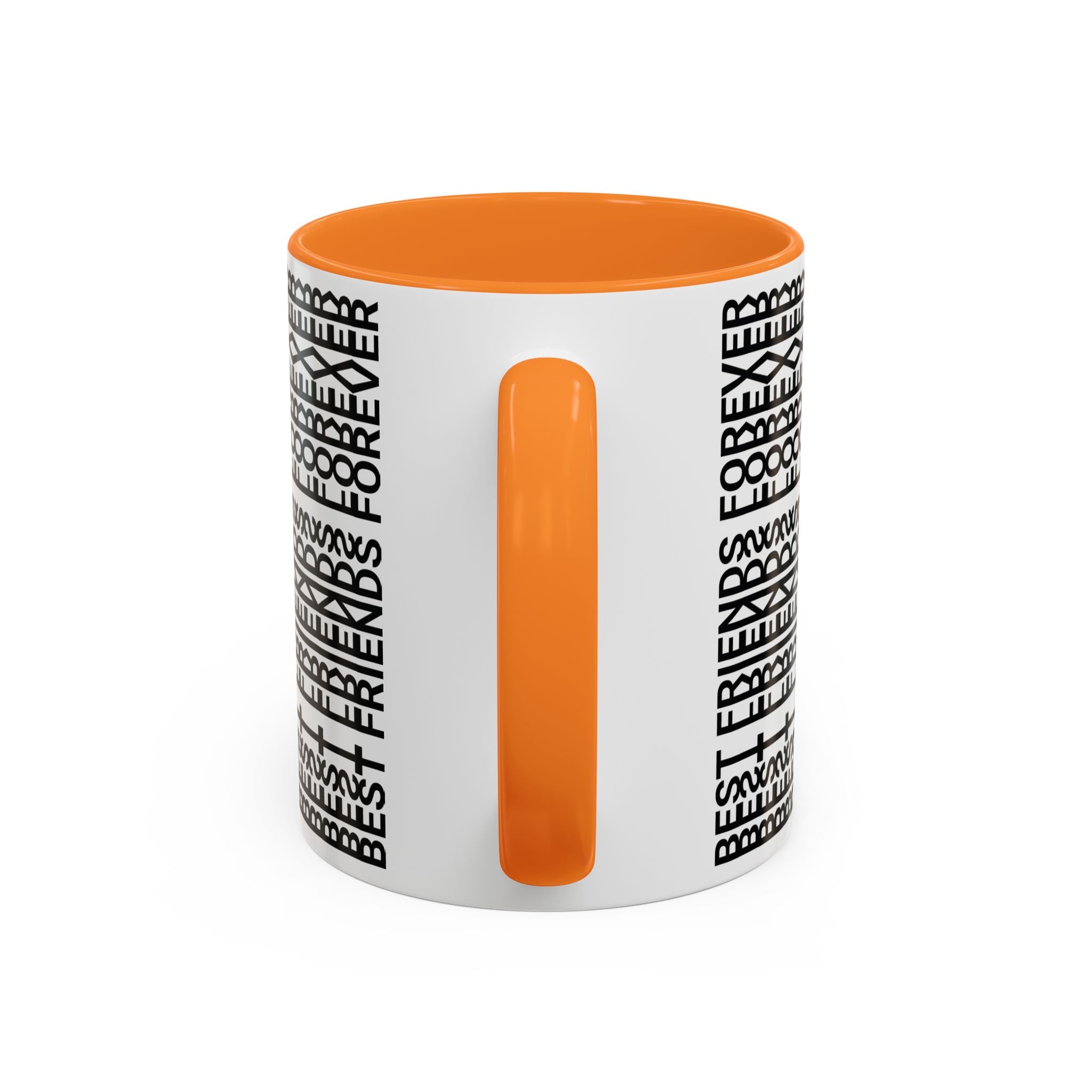 Mug - Best Friends Forever Colorful Geometric Design