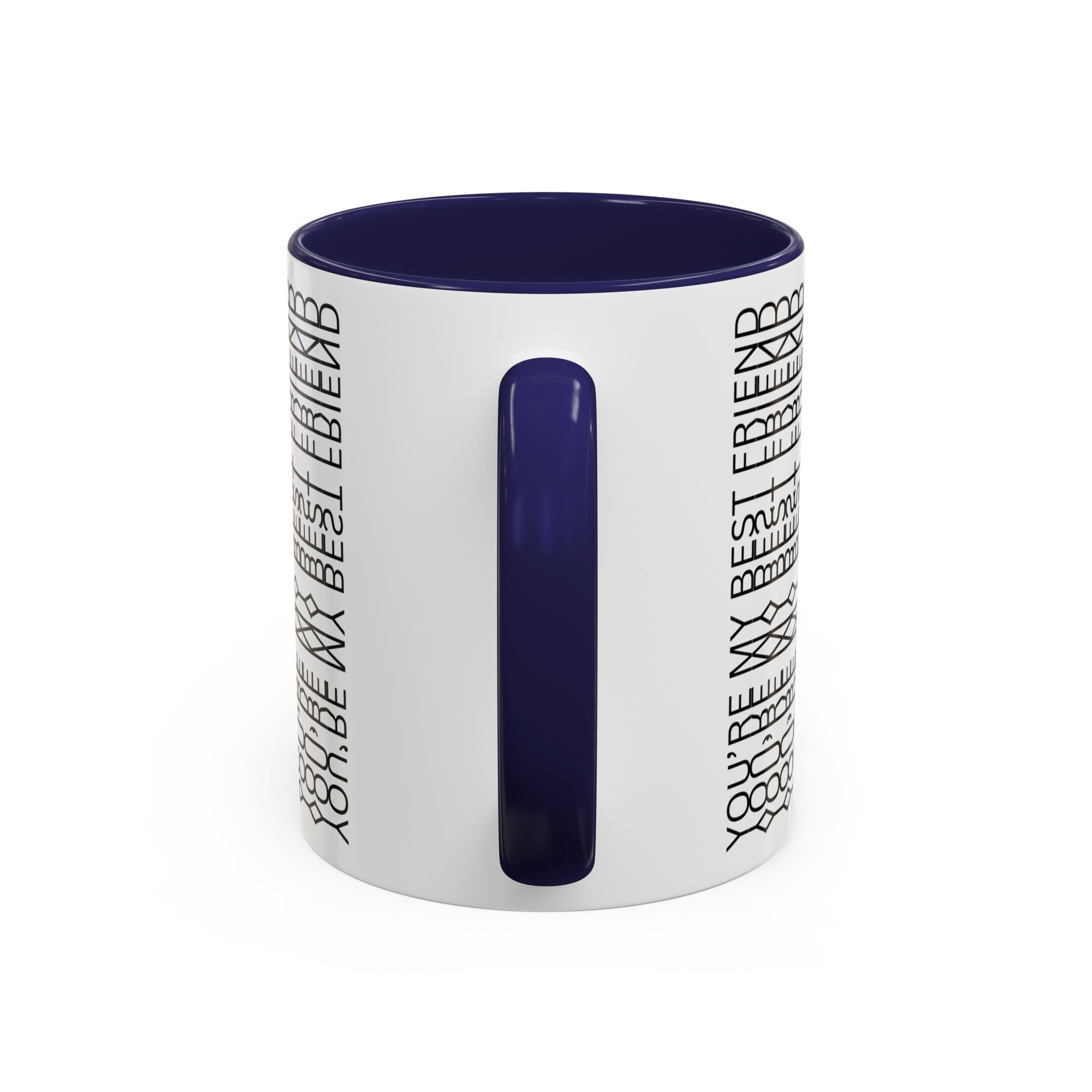 Mug - You're My Best Friend Geometric Shapes Coffee Cup