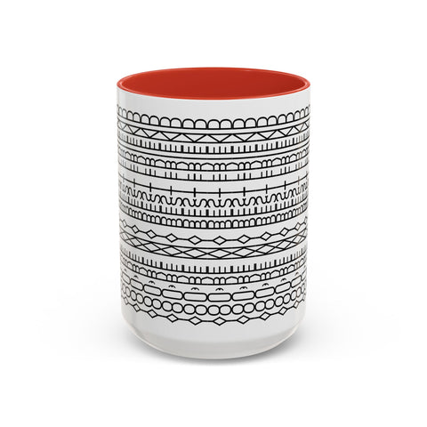 You're My Best Friend Stylish Accent Coffee Mug - Modern Design, Home Decor, Gift for Coffee Lovers, Unique Mug for Birthdays, Black and White Pattern