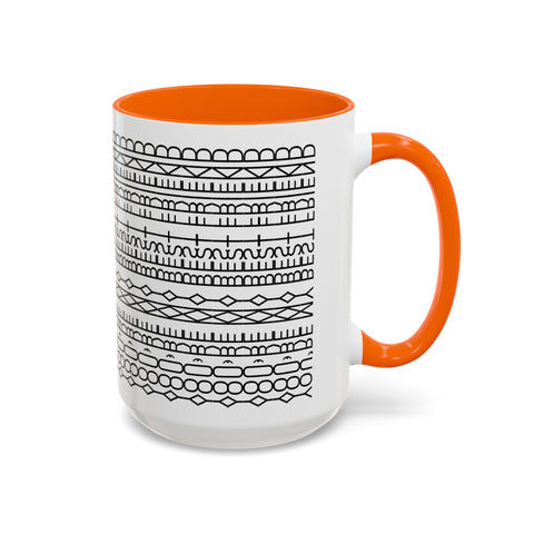 You're My Best Friend Stylish Accent Coffee Mug - Modern Design, Home Decor, Gift for Coffee Lovers, Unique Mug for Birthdays, Black and White Pattern