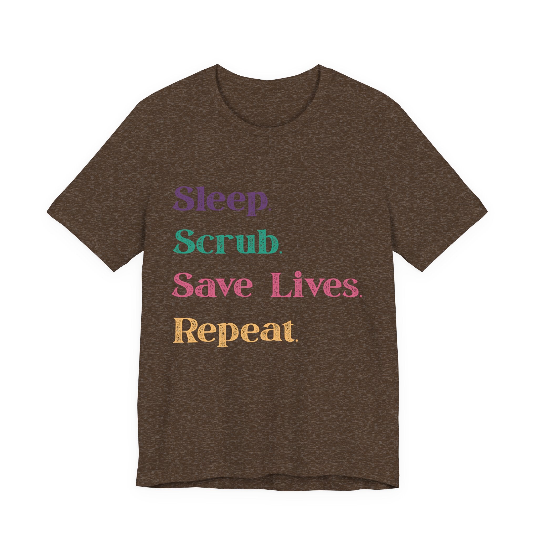 Healthcare Professional Tee - 'Sleep Scrub Save Lives Repeat' Unisex T-Shirt