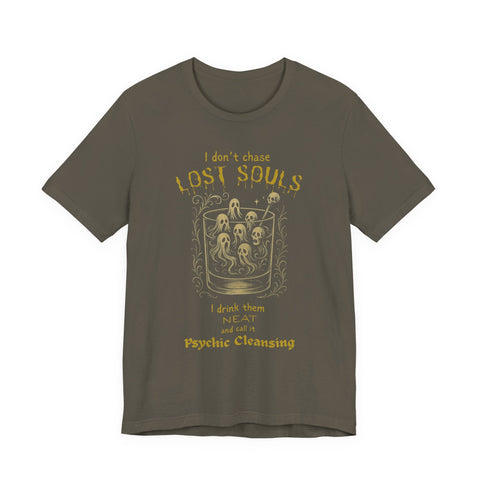 Lost Souls Unisex Tee with Glass Design
