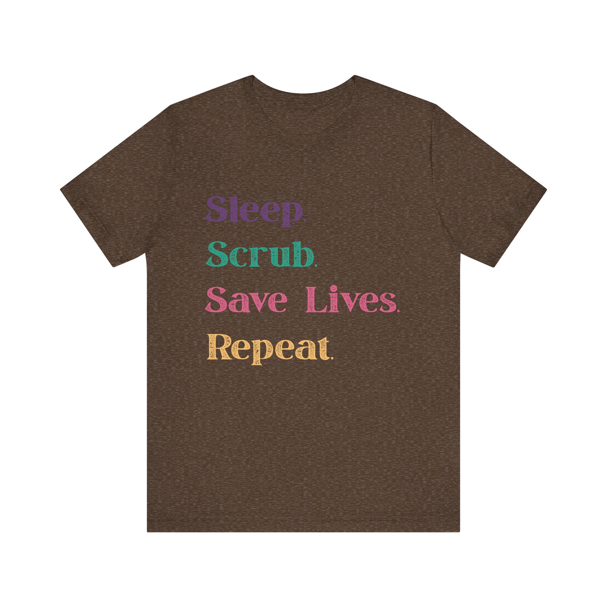 Healthcare Professional Tee - 'Sleep Scrub Save Lives Repeat' Unisex T-Shirt