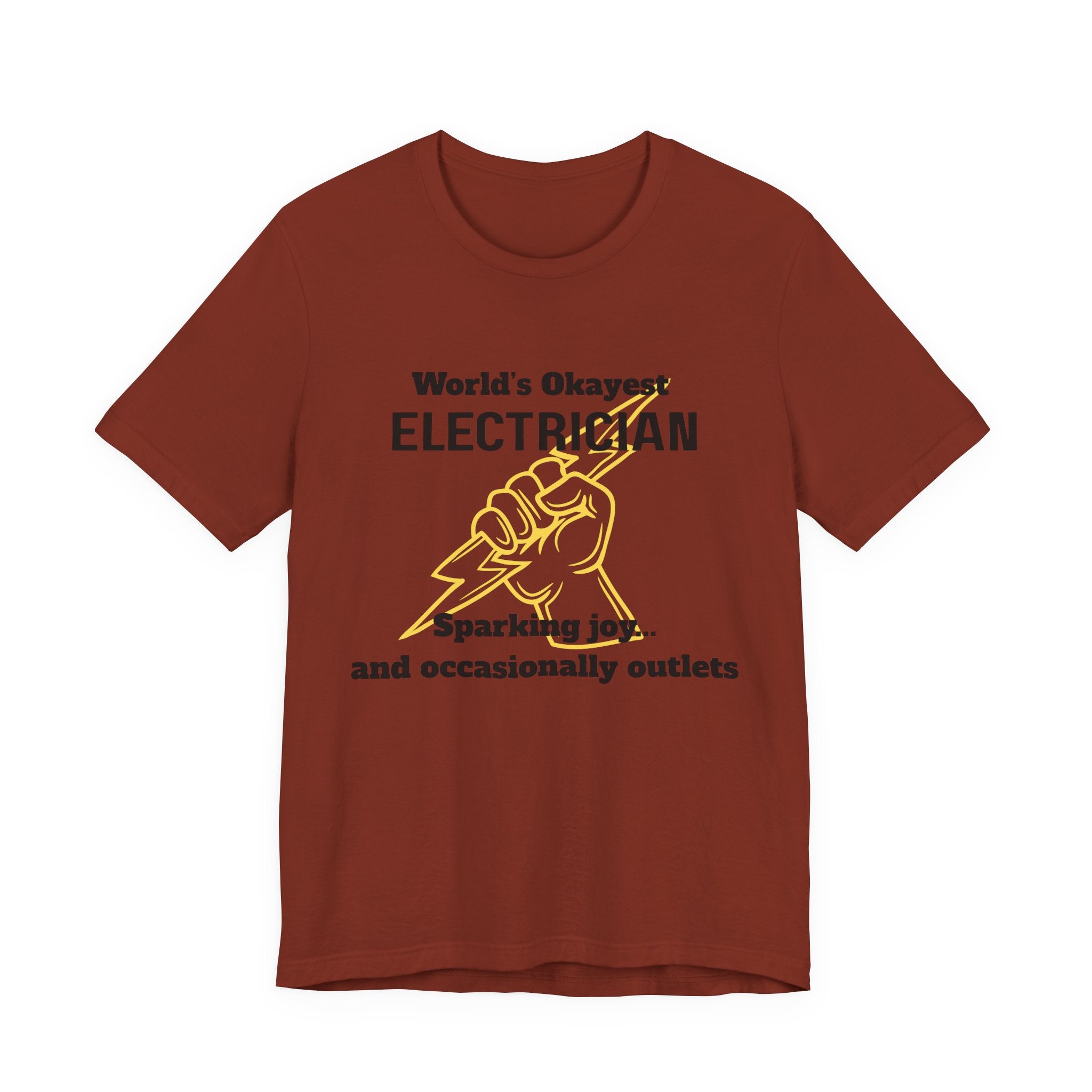 Funny Electrician T-Shirt, Gift for Electricians, Work Apparel, Humor Tee, Electrician Shirt, Job Celebration Tee