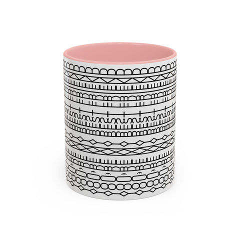 You're My Best Friend Stylish Accent Coffee Mug - Modern Design, Home Decor, Gift for Coffee Lovers, Unique Mug for Birthdays, Black and White Pattern