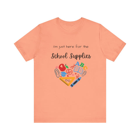 Teacher Tee - School Supplies Funny Unisex Shirt
