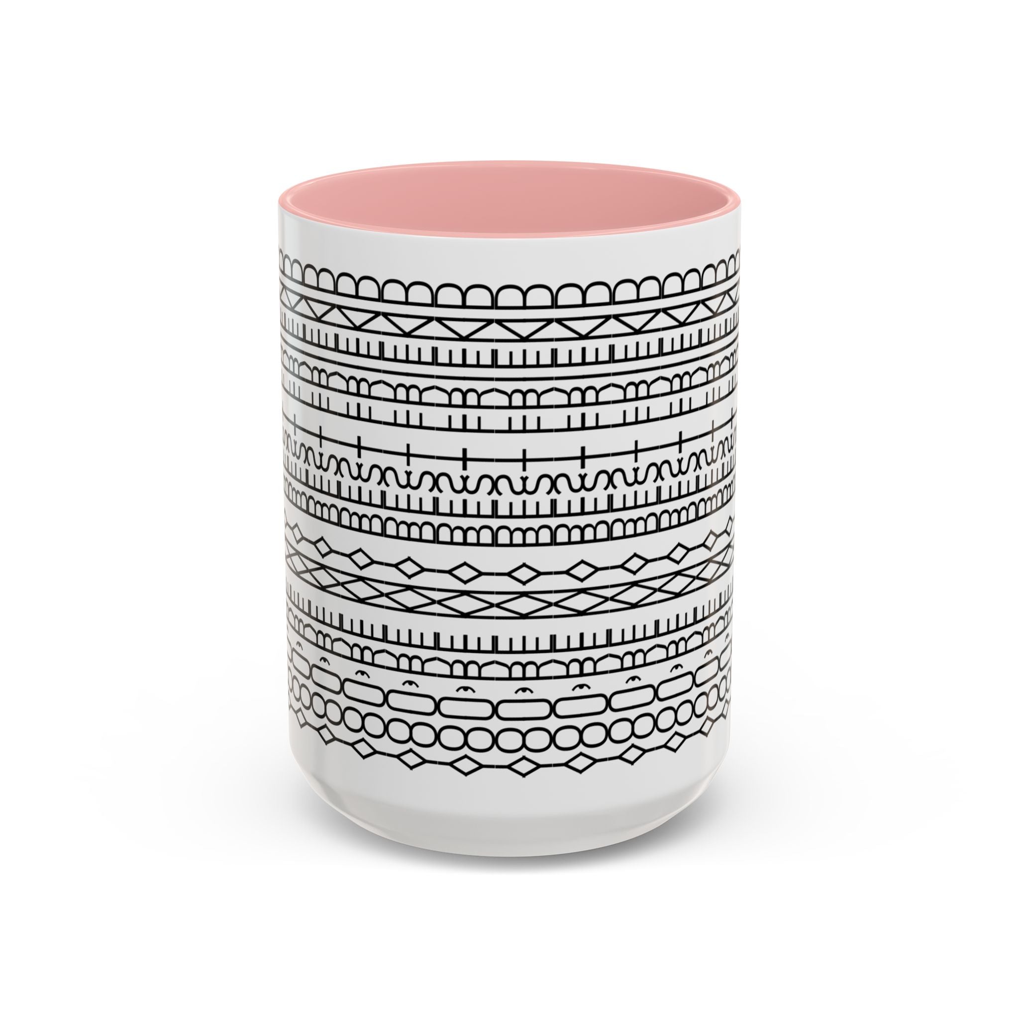 You're My Best Friend Stylish Accent Coffee Mug - Modern Design, Home Decor, Gift for Coffee Lovers, Unique Mug for Birthdays, Black and White Pattern