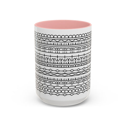 You're My Best Friend Stylish Accent Coffee Mug - Modern Design, Home Decor, Gift for Coffee Lovers, Unique Mug for Birthdays, Black and White Pattern