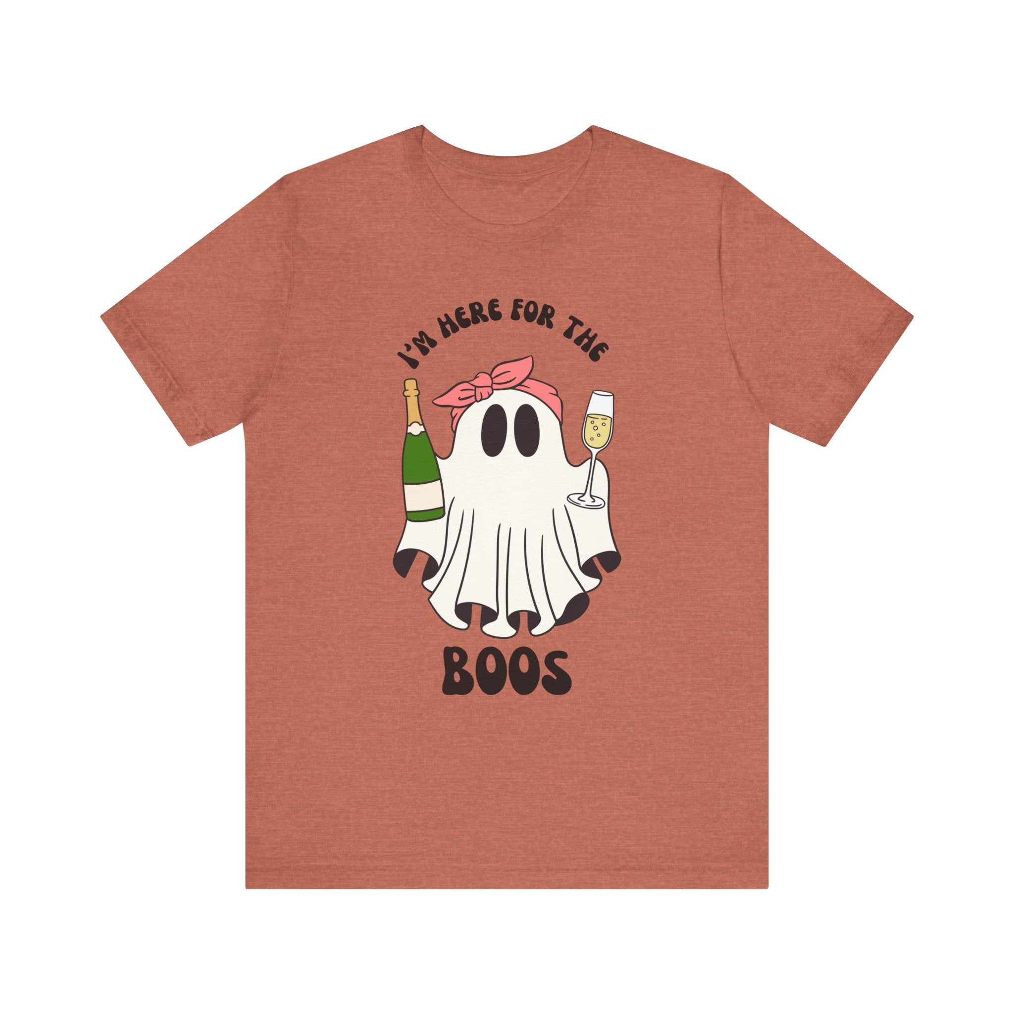 Halloween Ghost Tee - Perfect for Fall Celebrations, Cozy Gatherings, Halloween Parties, and Costume Events, Spooky Vibes, Unisex Shirt