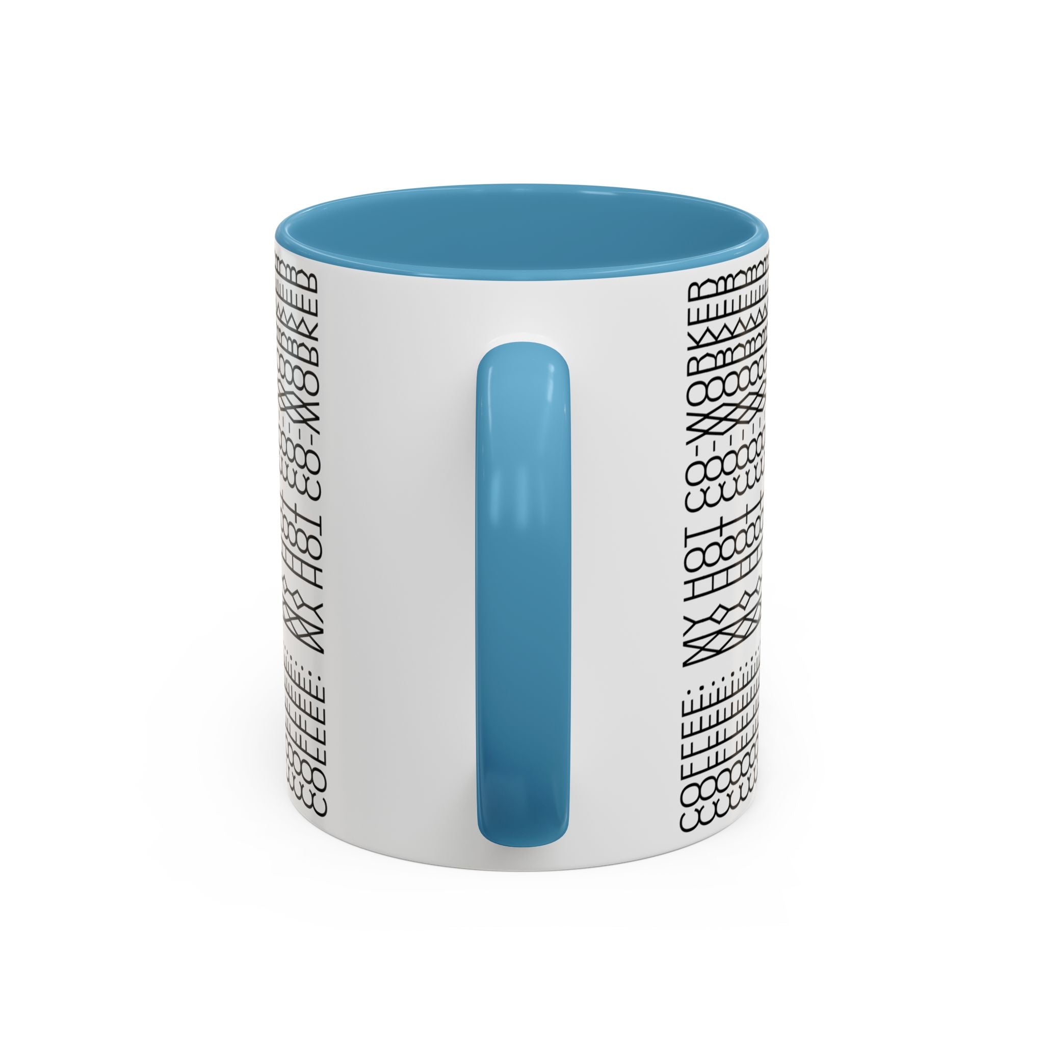 Mug: coffee my hot co-worker humor design