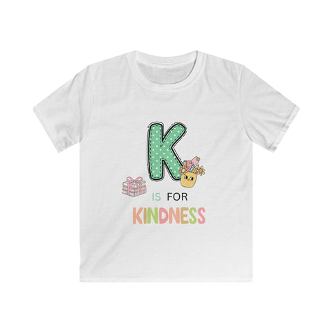 Kids Tee - School First Day Kindness Shirt