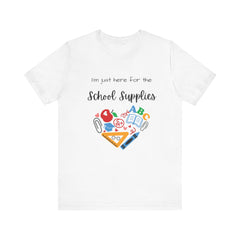 Teacher Tee - School Supplies Funny Unisex Shirt