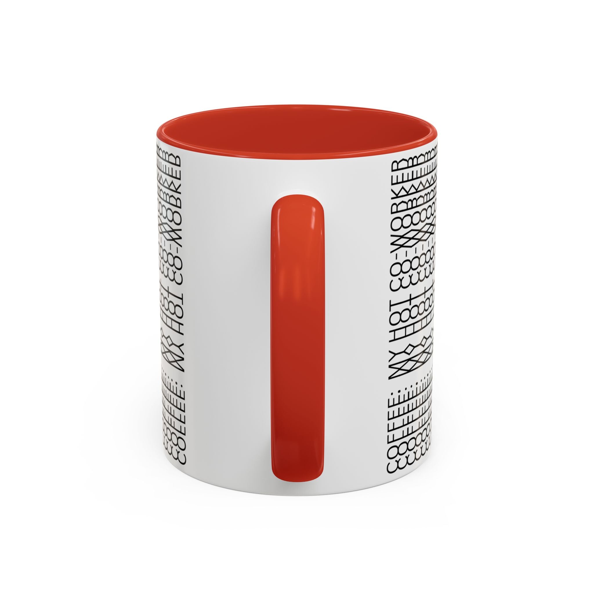 Mug: coffee my hot co-worker humor design