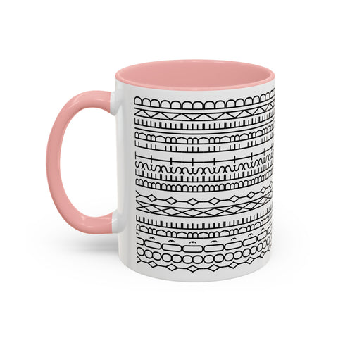 Mug - You're My Best Friend Geometric Shapes Coffee Cup