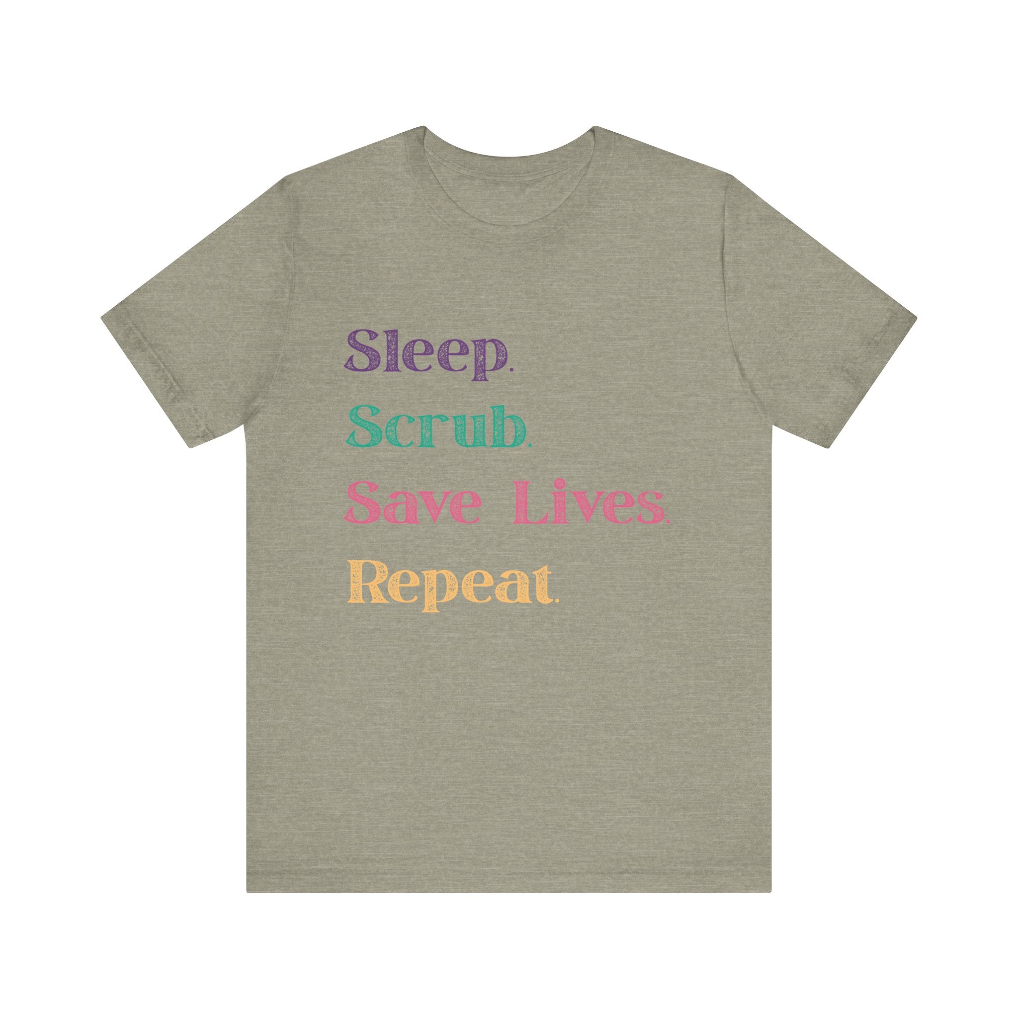 Healthcare Professional Tee - 'Sleep Scrub Save Lives Repeat' Unisex T-Shirt