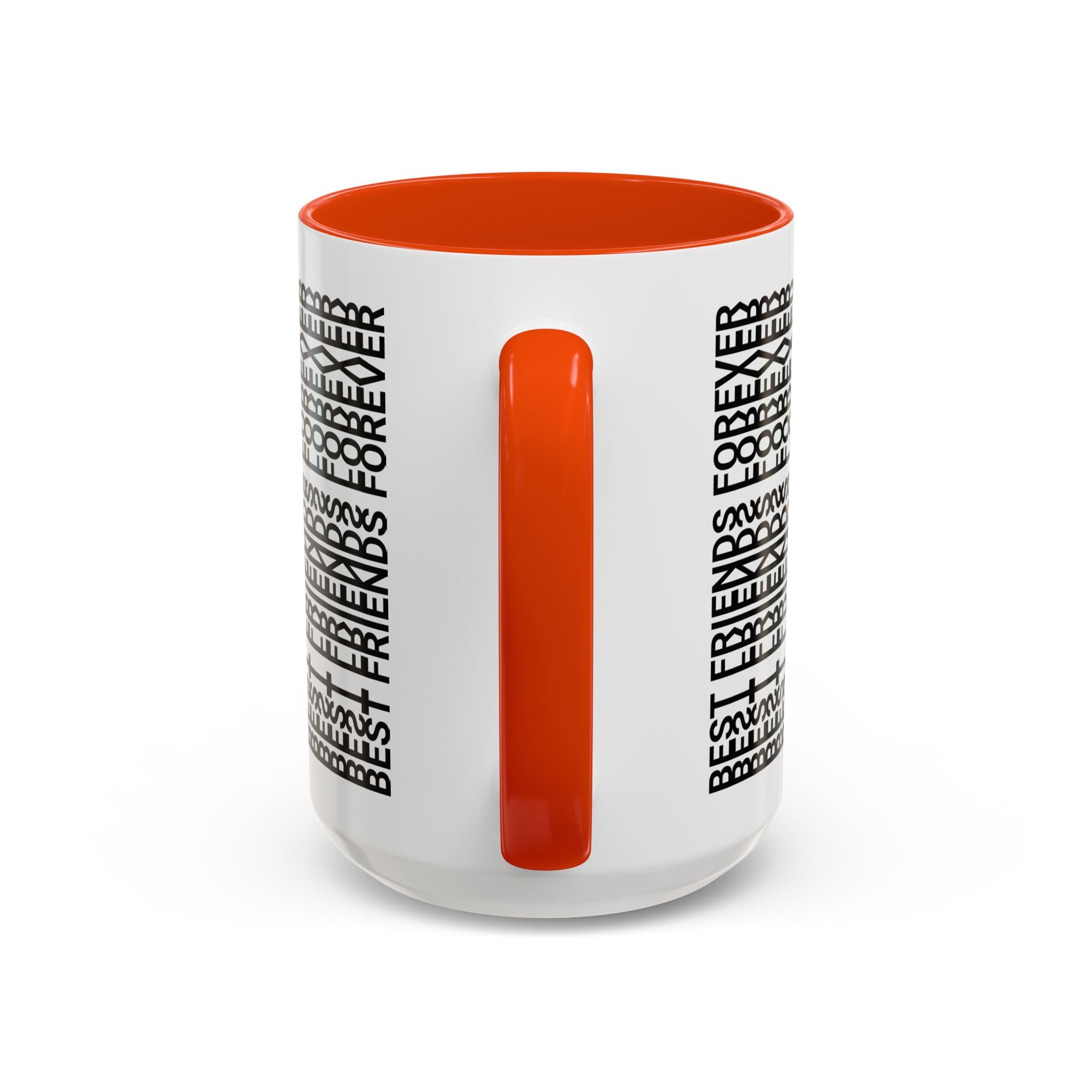 Mug - Best Friends Forever Colorful Geometric Design