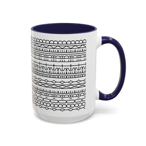 You're My Best Friend Stylish Accent Coffee Mug - Modern Design, Home Decor, Gift for Coffee Lovers, Unique Mug for Birthdays, Black and White Pattern
