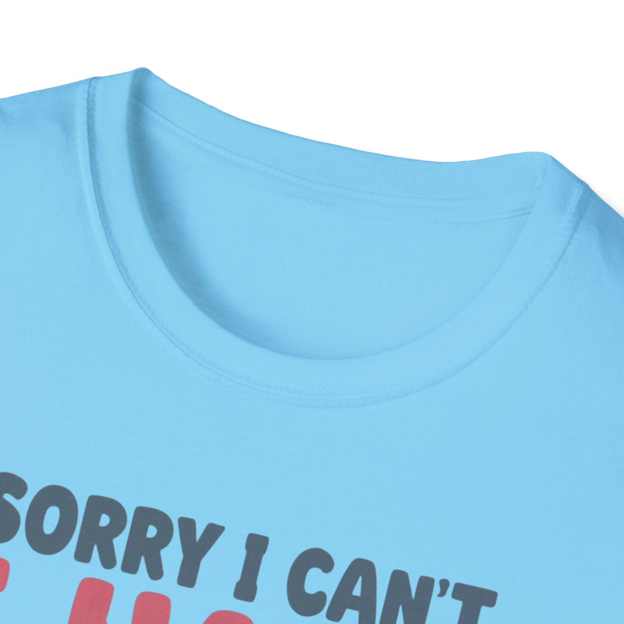 Funny Imagination T-Shirt – "Sorry I Can't I Have Plans With My Imaginary Friend"