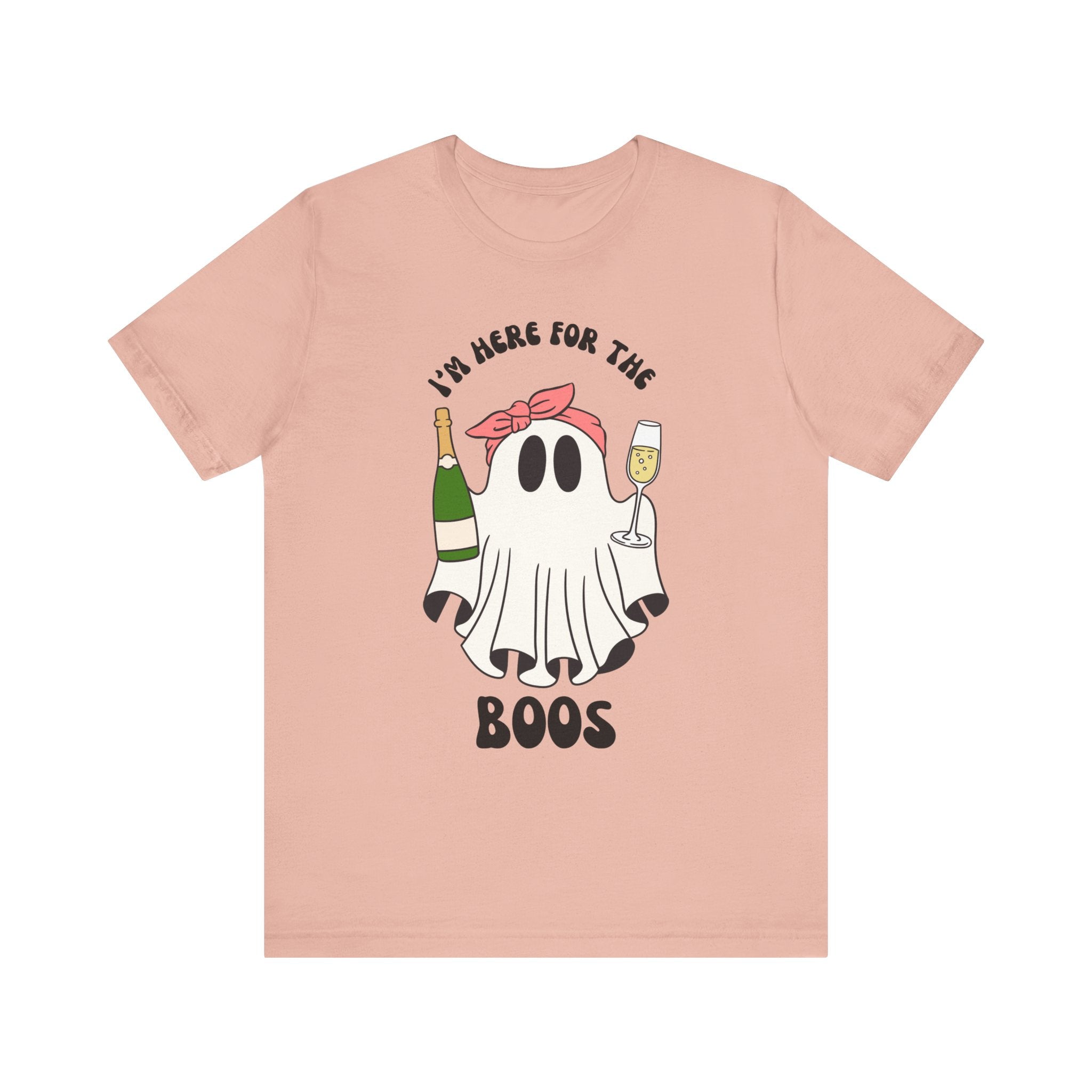 Halloween Ghost Tee - Perfect for Fall Celebrations, Cozy Gatherings, Halloween Parties, and Costume Events, Spooky Vibes, Unisex Shirt
