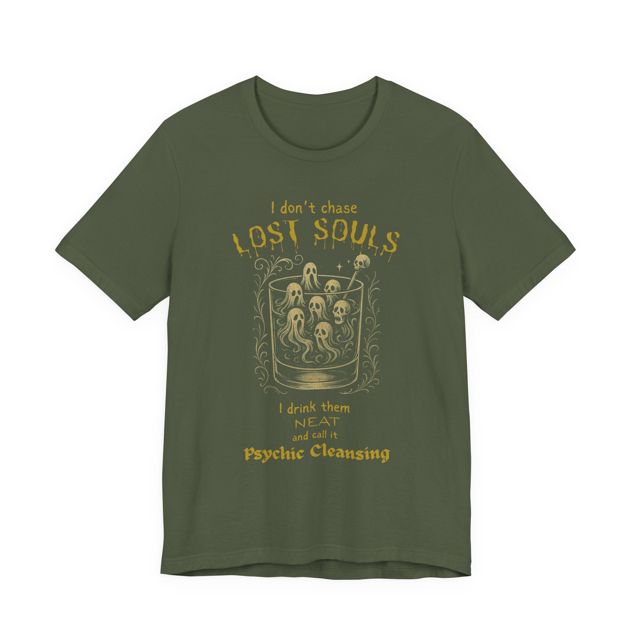 Lost Souls Unisex Tee with Glass Design