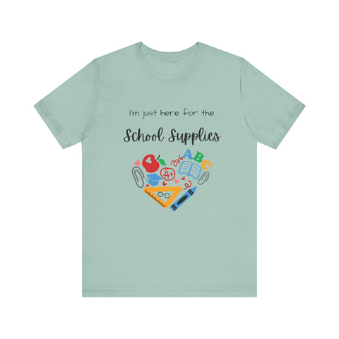 Teacher Tee - School Supplies Funny Unisex Shirt