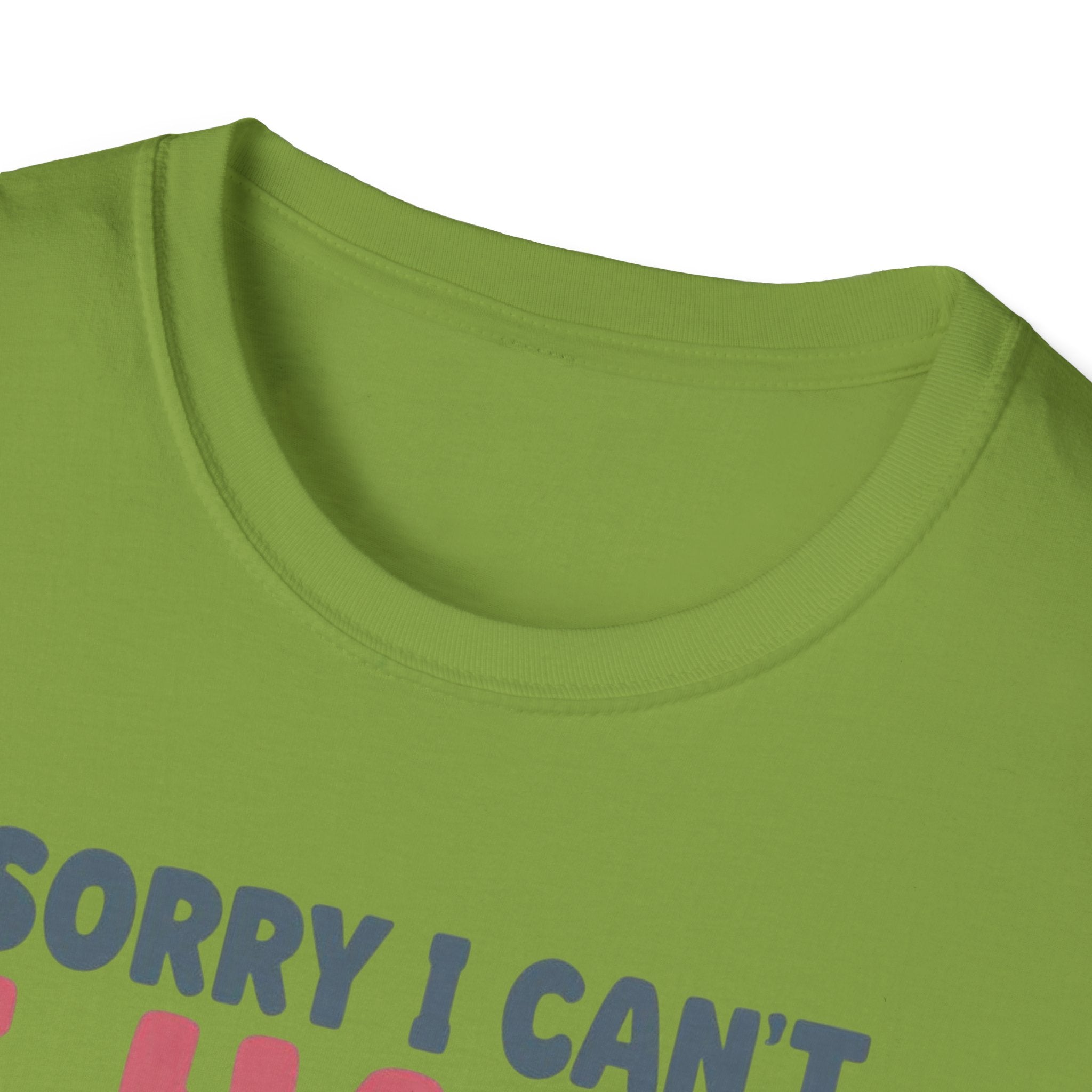 Funny Imagination T-Shirt – "Sorry I Can't I Have Plans With My Imaginary Friend"