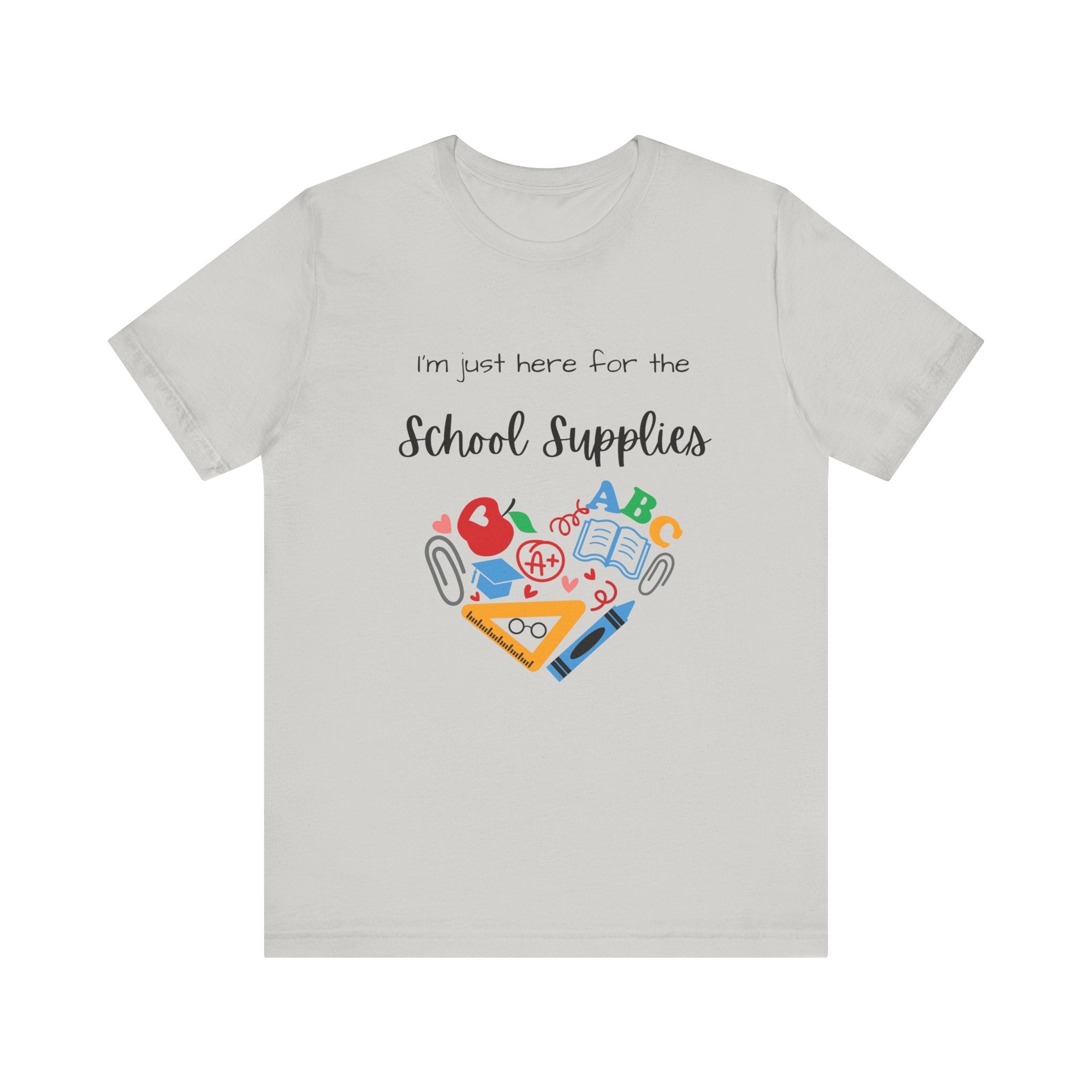 Teacher Tee - School Supplies Funny Unisex Shirt