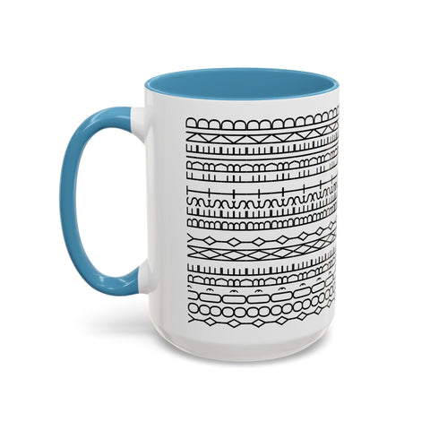 You're My Best Friend Stylish Accent Coffee Mug - Modern Design, Home Decor, Gift for Coffee Lovers, Unique Mug for Birthdays, Black and White Pattern