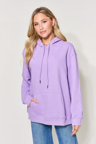Simply Love Full Size Drawstring Long Sleeve Hoodie