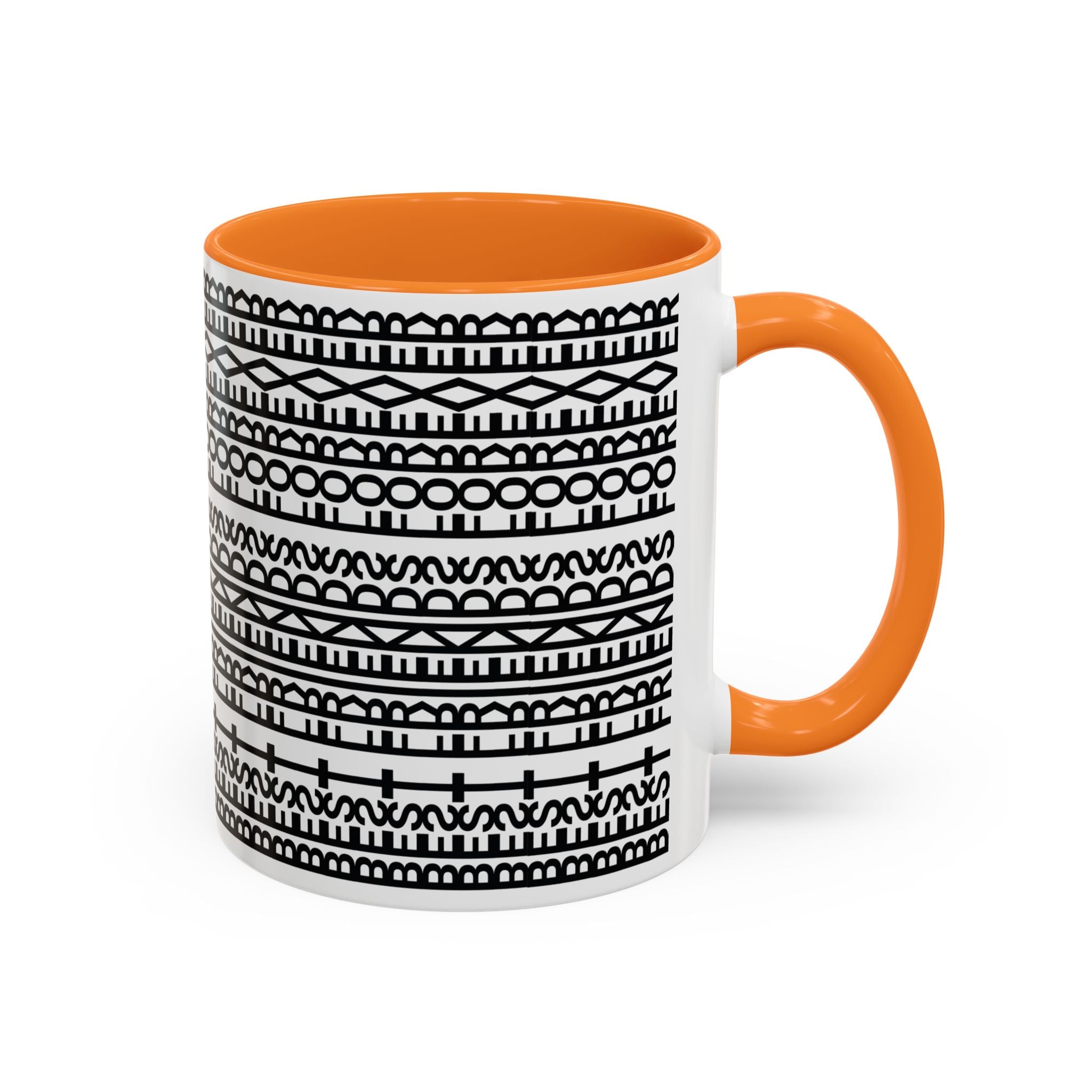 Mug - Best Friends Forever Colorful Geometric Design
