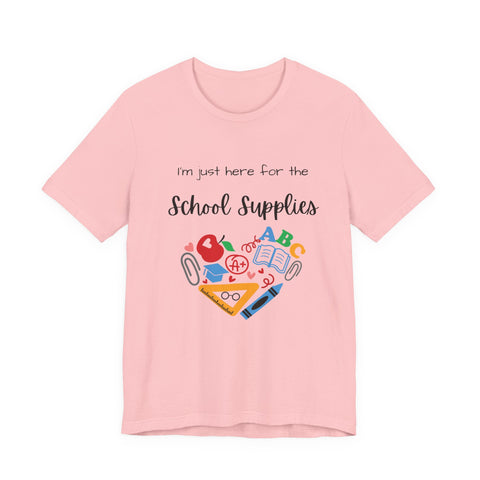 Teacher Tee - School Supplies Funny Unisex Shirt
