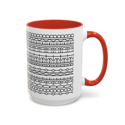 You're My Best Friend Stylish Accent Coffee Mug - Modern Design, Home Decor, Gift for Coffee Lovers, Unique Mug for Birthdays, Black and White Pattern