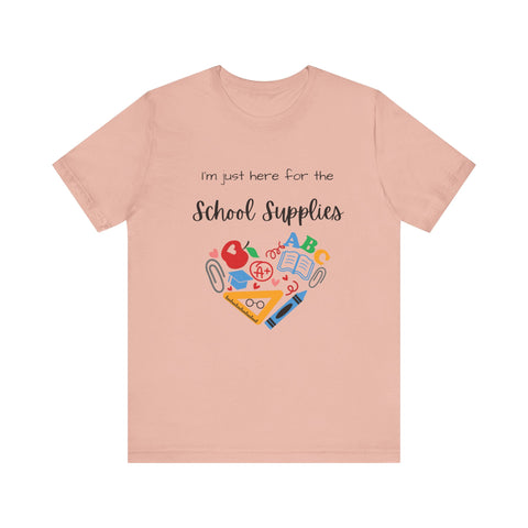 Teacher Tee - School Supplies Funny Unisex Shirt