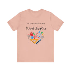 Teacher Tee - School Supplies Funny Unisex Shirt